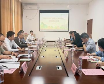 广西医科大学人事处一行到beat365官网调研交流