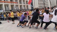 护理学院喜获beat365中文官方网站首届新生拔河比赛冠军