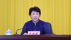 自治区党委常委、宣传部部长范晓莉为beat365官网师生作思想政治教育专题报告