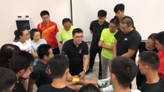 2019年广西学校体育教师运动伤害防护与急救技能培训班在beat365官网举办