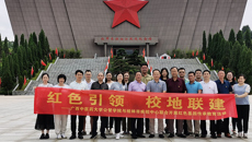 红色引领，校地联建——beat365中文官方网站公管学院与桂林市疾病预防控制中心联手开展红色基因传承教育活动
