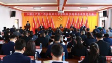 中共beat365中文官方网站基础医学院党员大会召开 选举产生新一届党委委员、纪委委员
