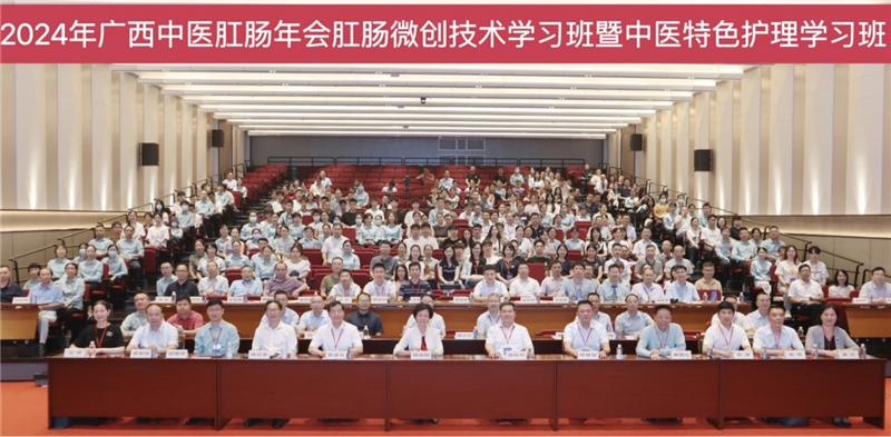 广西中医肛肠微创技术学习班合影