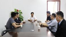 beat365中文官方网站副校长何刚亮到赛院调研指导工作
